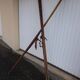 Ancienne paire de skis en bois l'Alpestre