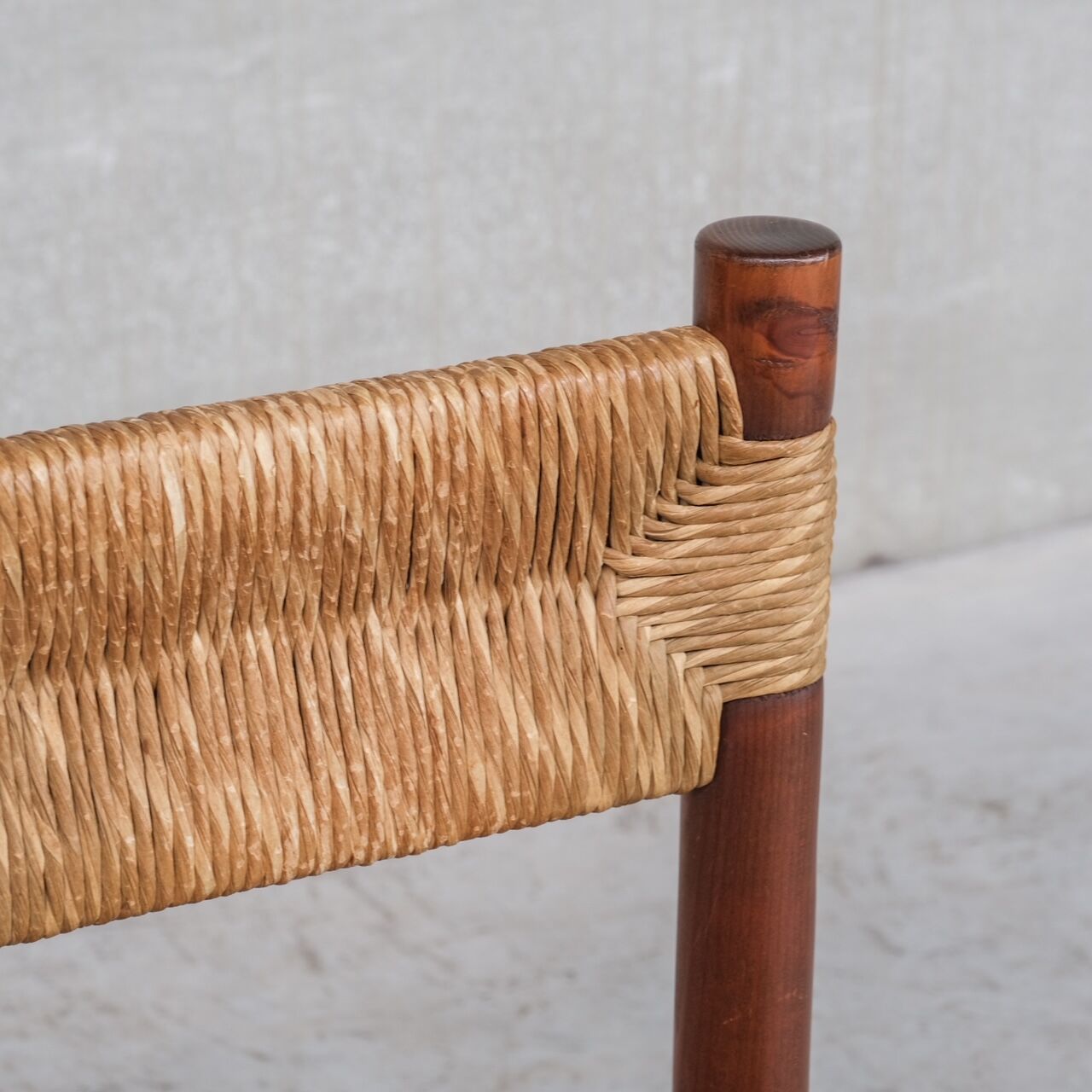 Set of six dining chairs