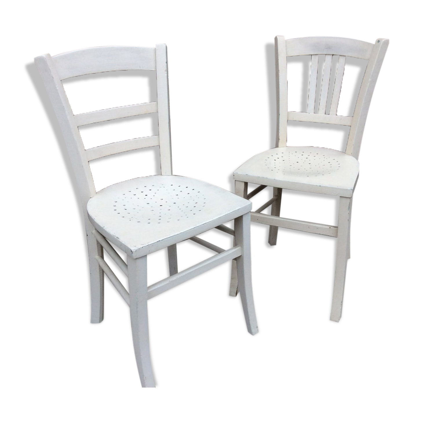 2 chaises bistrot brasserie