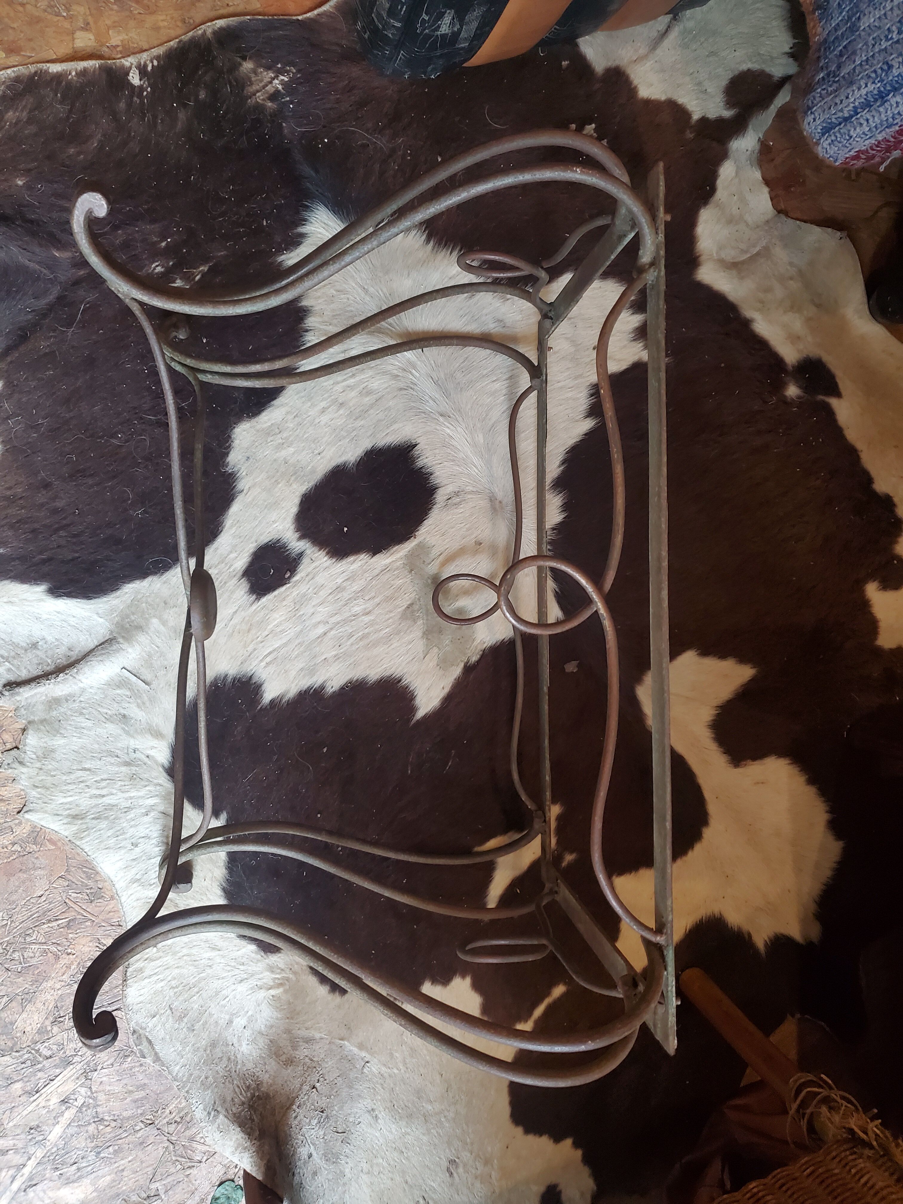 Table salon travertin