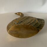 Brass swan