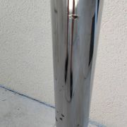 Vintage chrome coat rack parrot design from the 70s and 80s.