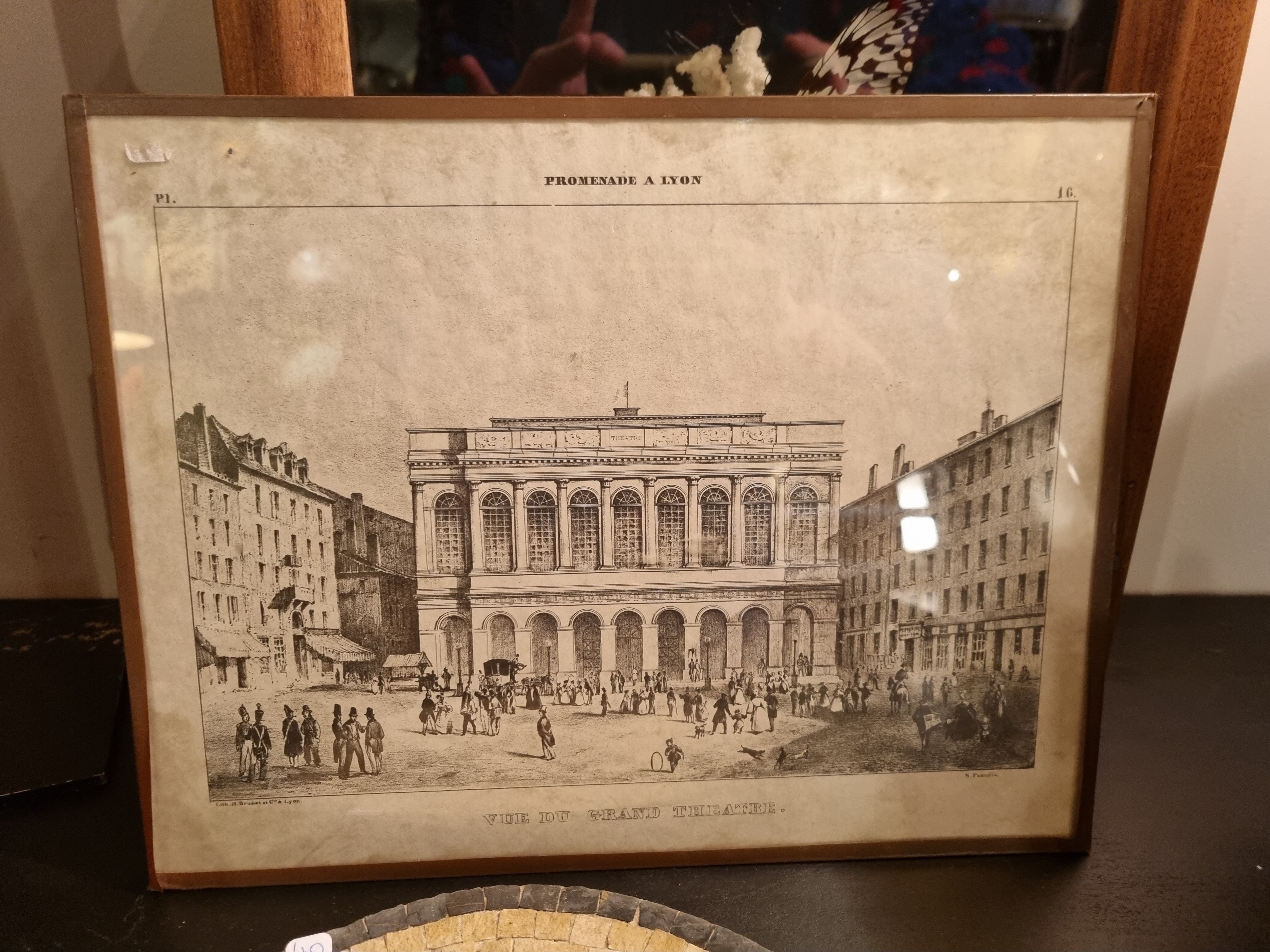 Tableau gravure lyon
