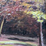 Autumn nature painting