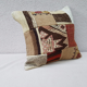 Oreiller turc fait main de kilim 40 x 40 cm