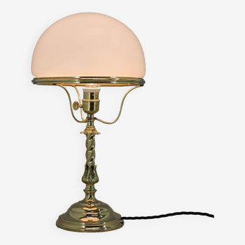 Lampe de table Art Nouveau, années 1910, restaurée