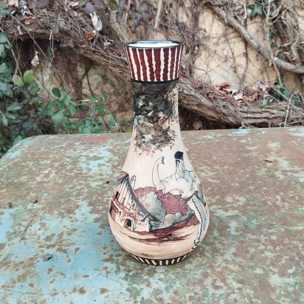 Vase basque grès Ciboure Le Corrone