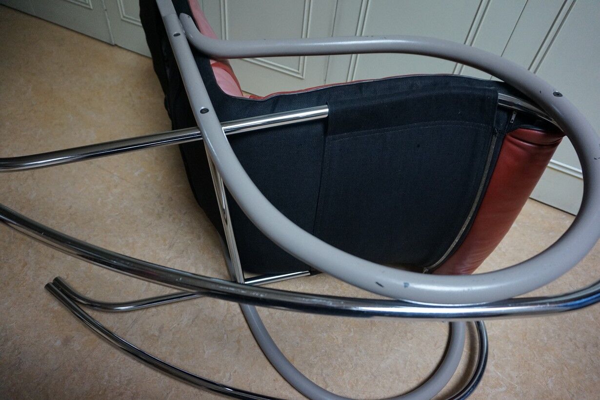 Swiss Nonna Rocking Chair by Paul Tuttle for Sträslle, 1970's