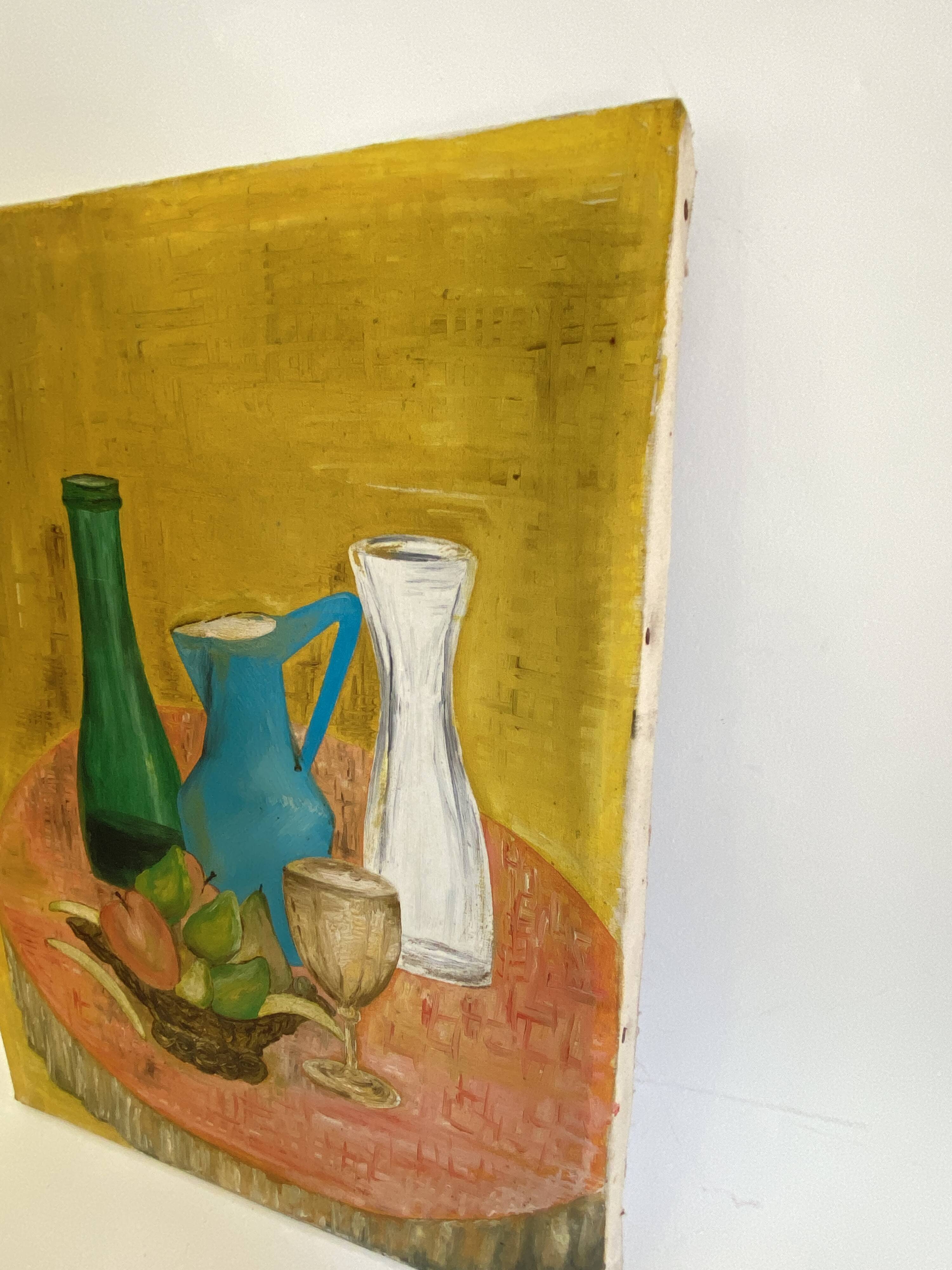 Oil on canvas still life