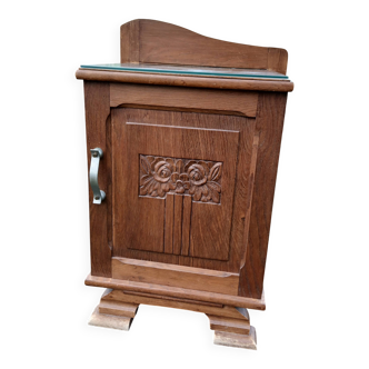 Antique bedside table