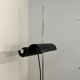 Lampadaire Oluce – DIM – Vico Magistretti – Acier chromé & aluminium –