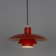 Danish vintage pendant lamp PH 4/3 by Poul Henningsen, Louis Poulsen, 1966