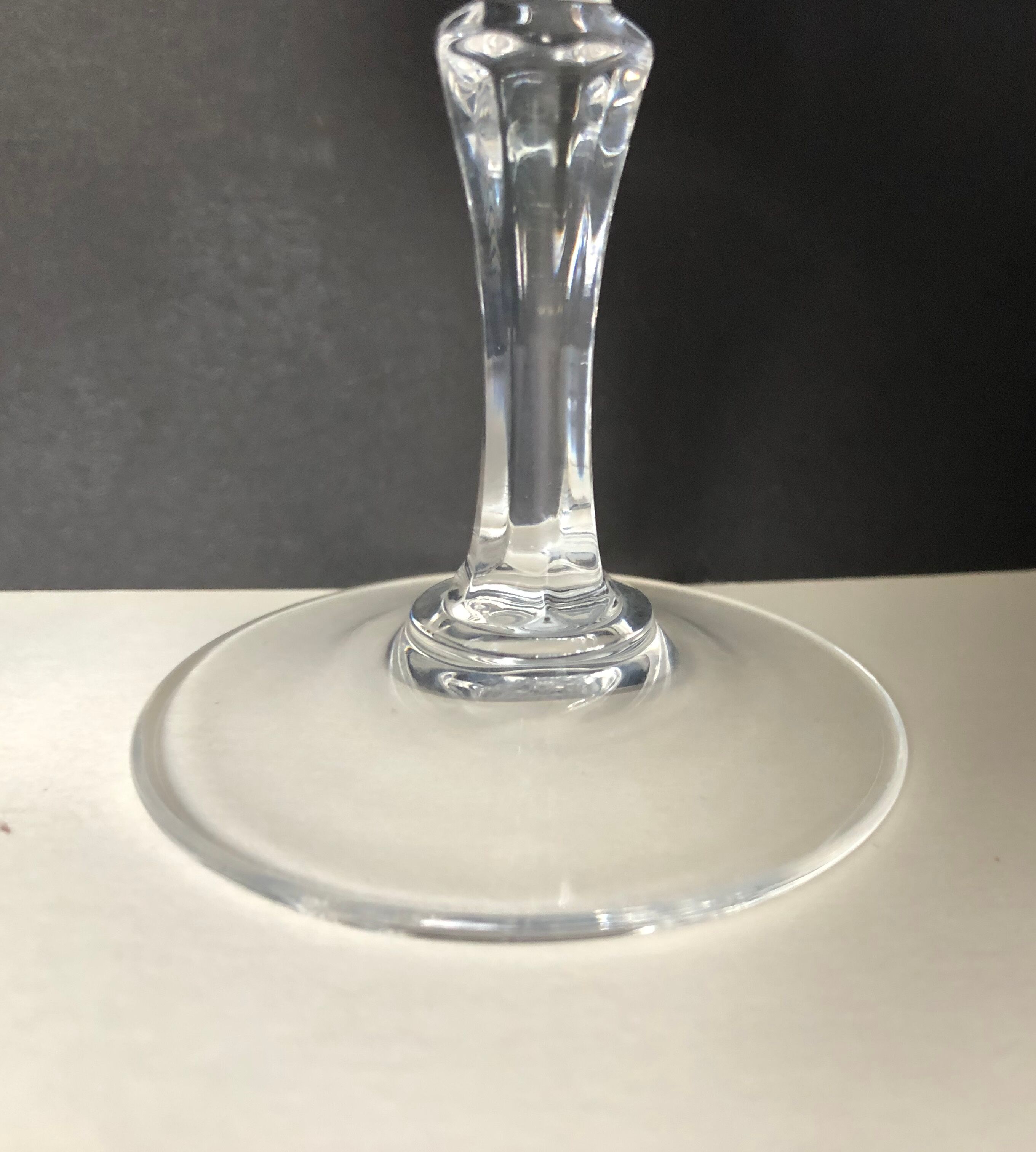 8 crystal port glasses
