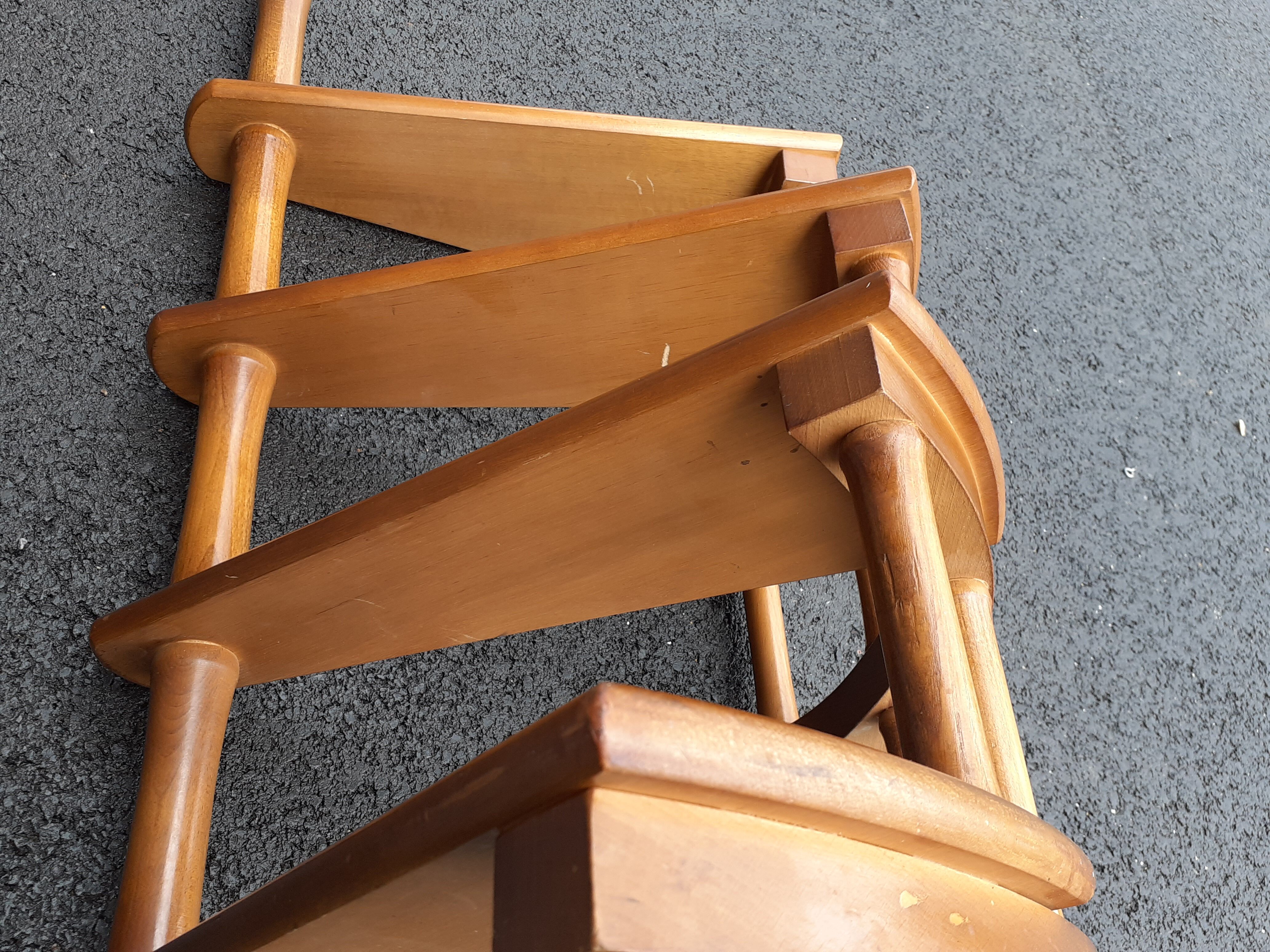 Ancient library staircase