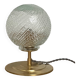 Vintage glass table lamp
