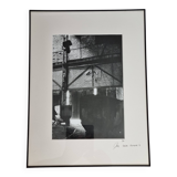 Industrial photography, disused factory, metallurgy, signed and numbered, 40 cm