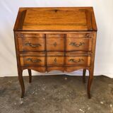 Louis XV donkey back desk in oak