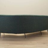 Green melange sofa, Danish design, 1970s, production: Denmark