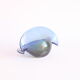 Seguso Dalla Venezia double base trinket bowl, Murano 1950s.