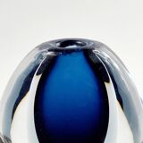 Vase en verre Sommerso scandinave du milieu du siècle par Vicke Lindstrand pour Kosta, Suède, années 1960