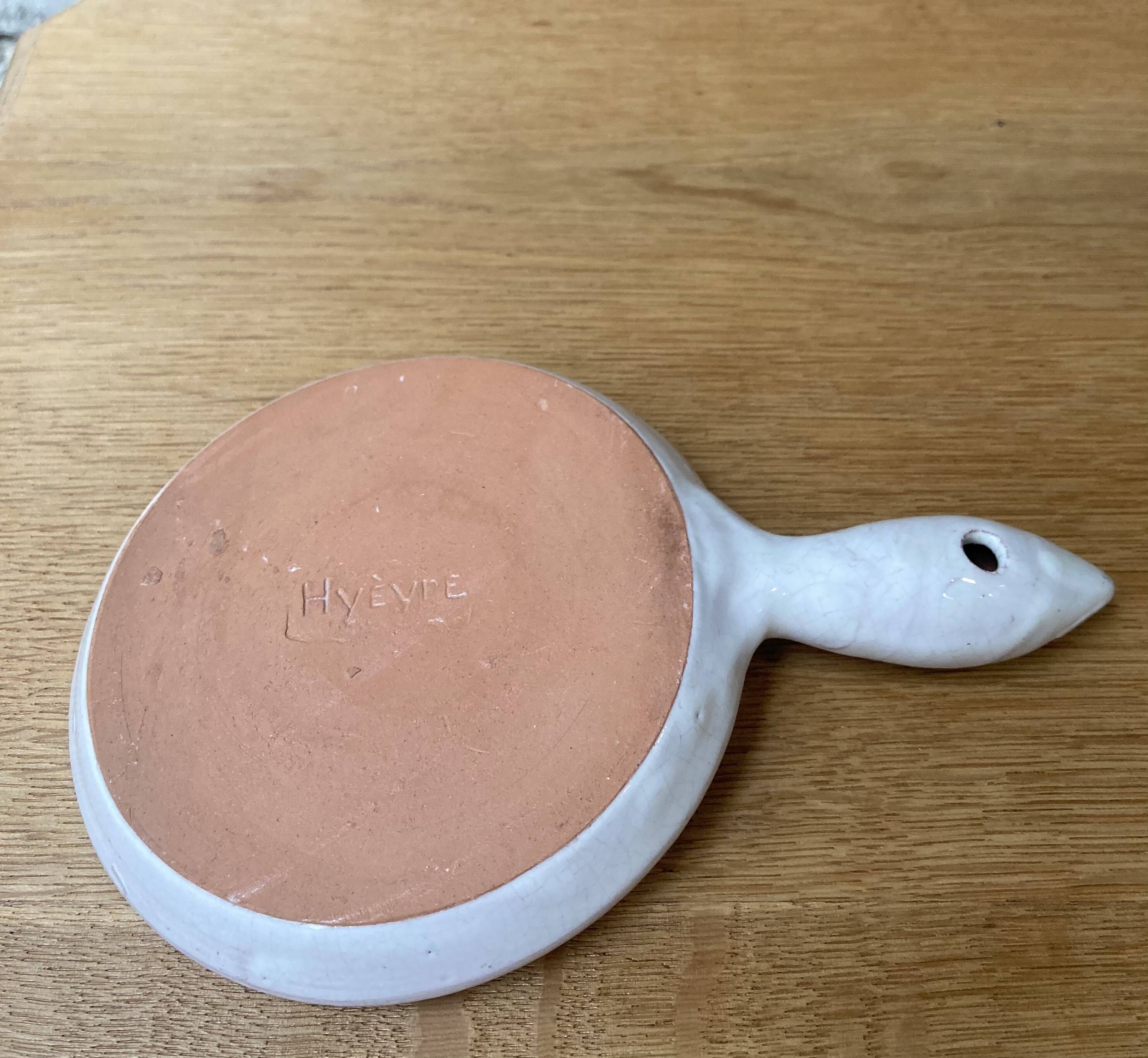 vintage fondue pot in the R. Picault style