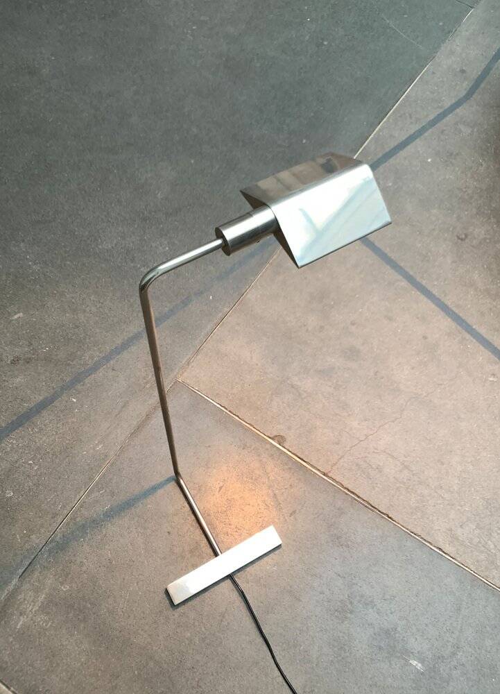 Canasta Floor Lamp Mid-Century Italian in the style of Cedric Hartman for Obor, Italy, 1960s