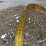 Plafonnier en verre ciselé