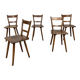 5 Schneck chairs from the 1950s
