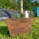 Retro wooden planter/box