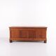 Chest – Oak – Carved details – Round legs – c. 1920s