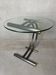 Vintage design chrome side table