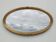 Miroir ovale en bois doré, style Louis XVI