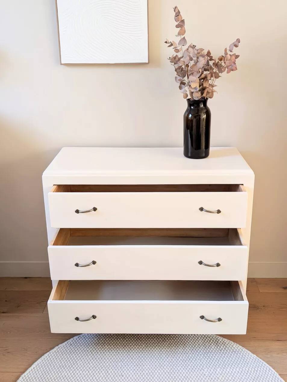 Revisited antique commode