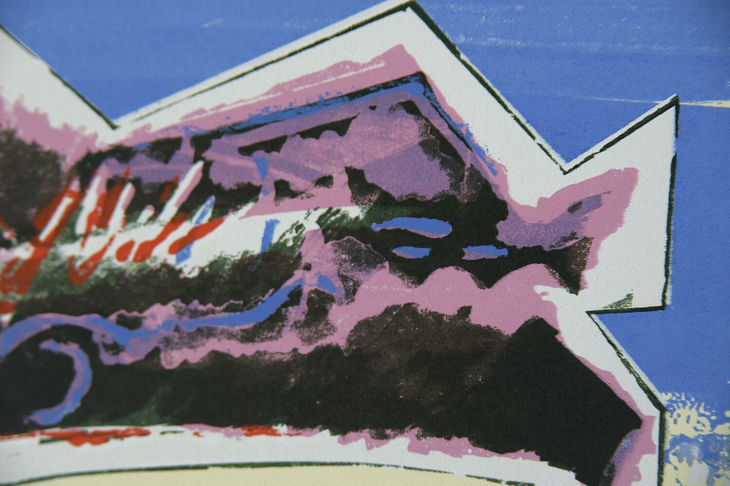 Color Lithography on Fabriano Paper by Hardy Strid, 1950s