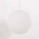 Large opaline glass Raak Amsterdam Globe pendant