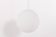 Large opaline glass Raak Amsterdam Globe pendant