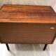 Commode 3 tiroirs laquée placage palissandre