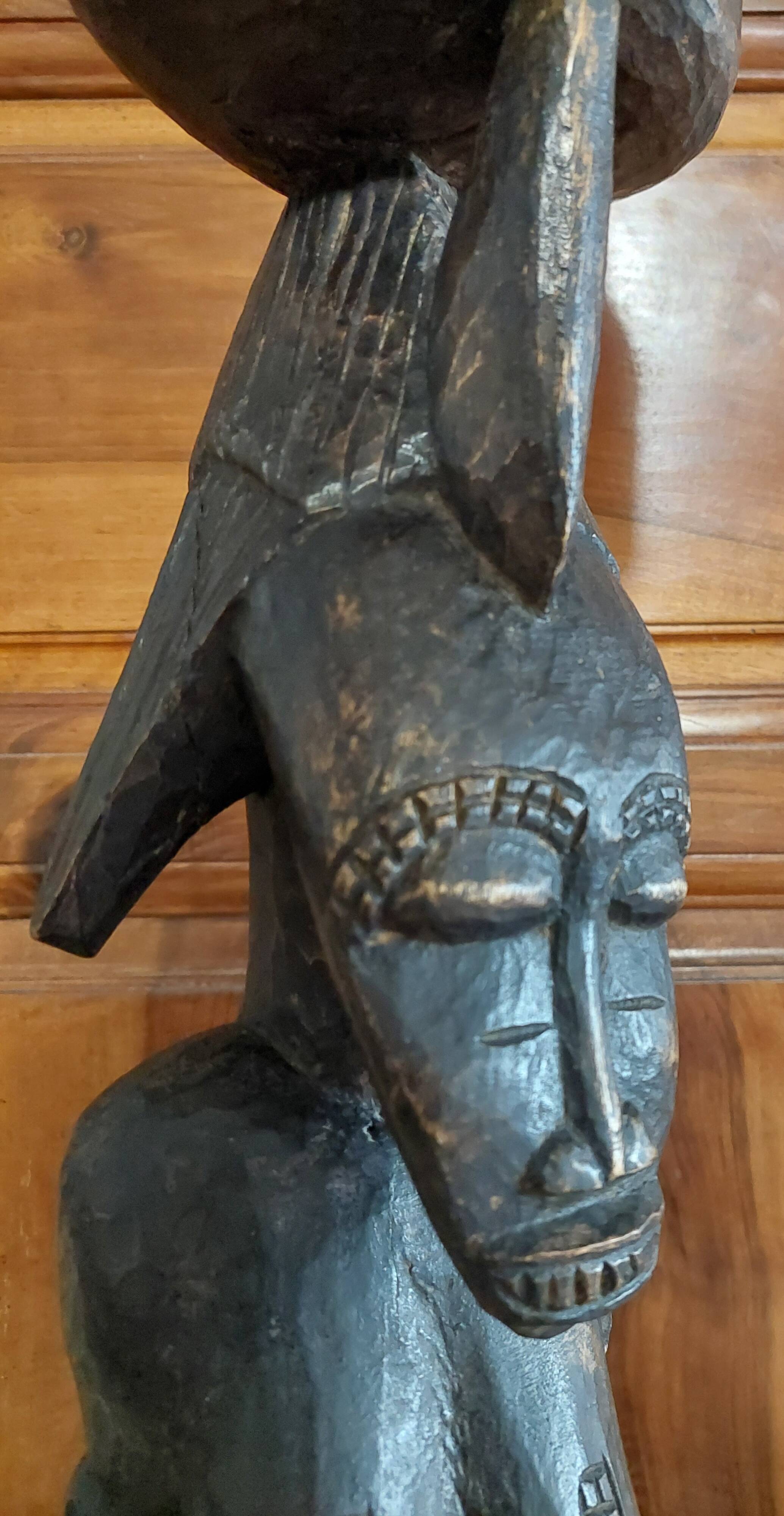 Statue de divination Sénoufo tugubele, Côte d'Ivoire seconde moitié du XXème s.