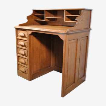 Bureau en chêne vers 1950