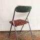 Chaise plainte vintage life style orange