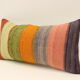 Housse coussin vintage kilim 25x50 cm