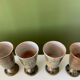 Mazagran terracotta cups
