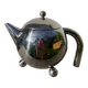 1960s Atomic Stainless Steel Teapot