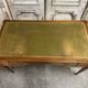 Louis XVI style flat desk in cherry wood from around 1960.