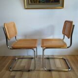Pair of chairs B 32 design Marcel Breuer
