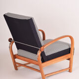 Art deco reclining chair made in 1930s germany
