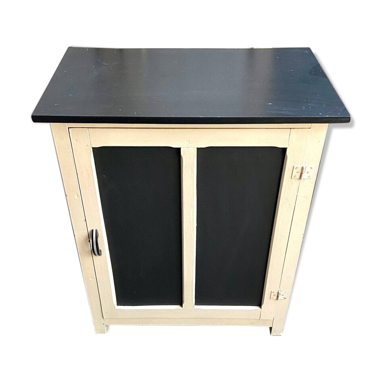 Confiturier parisien en bois beige et noir