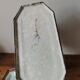 Vintage blue and white speckled enamelled metal lunch box