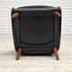 1970s, Danish armchair, artificial leather, teak wood legs.