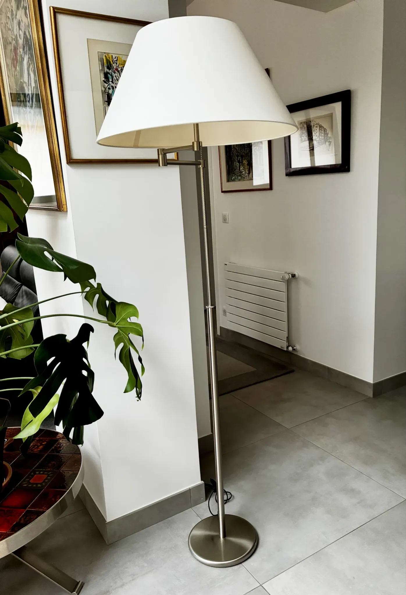 Reading floor lamp 1990 Holtkötter Lighting perfect condition